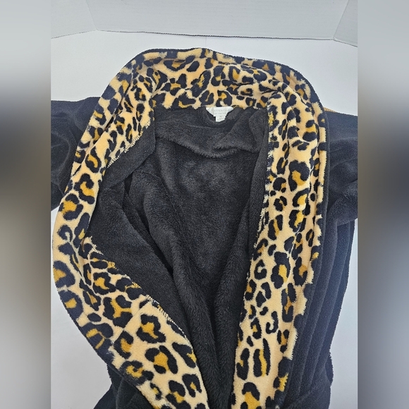 Charter Club Intimates Robe Womens Plush Belted Wrap Pockets Light Purple Size M - Picture 7 of 9